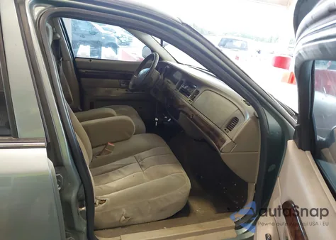 2005 Mercury Grand Marquis Gs из США, поврежденный, VIN 2MEFM74WX5X660043